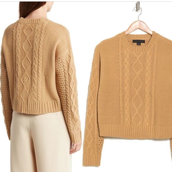 Sanctuary Cable Knit Sweater‎ - Picture 10 of 15